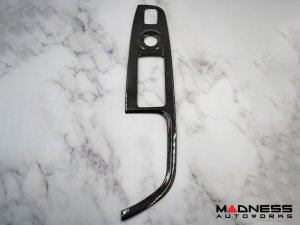 Alfa Romeo Stelvio Door Window Switch Trim Kit - Carbon Fiber - Feroce Carbon